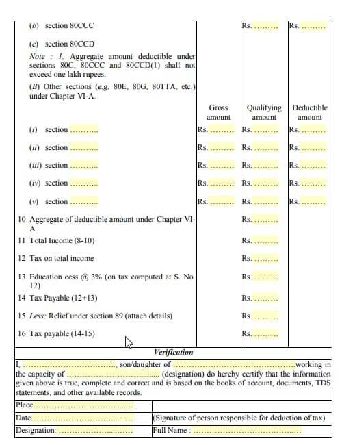 jnd assignment form 16 download