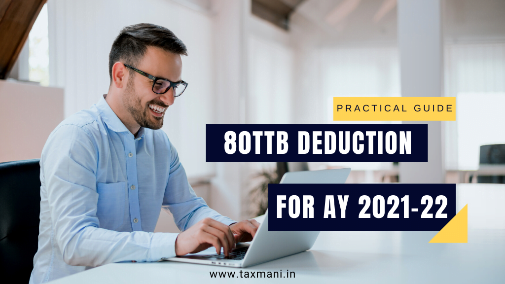 80TTB Deduction for AY 2021-22