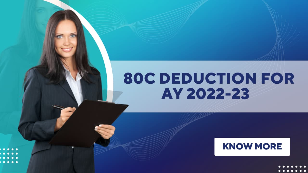 80C Deduction for AY 2022-23